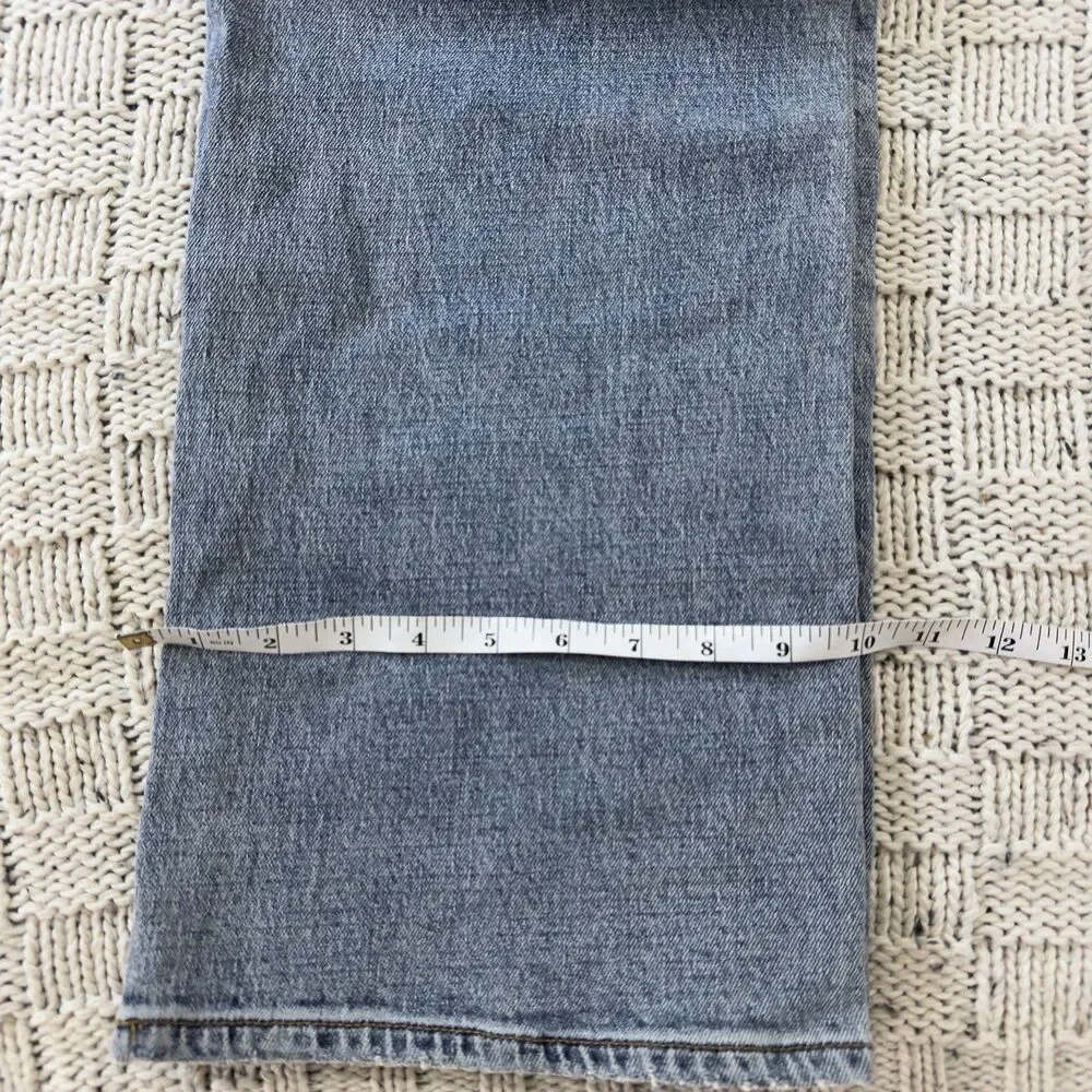 NWT Hudson Rosalie Avila High Waist Wide Leg Cargo Jeans Women 26 Light Wash